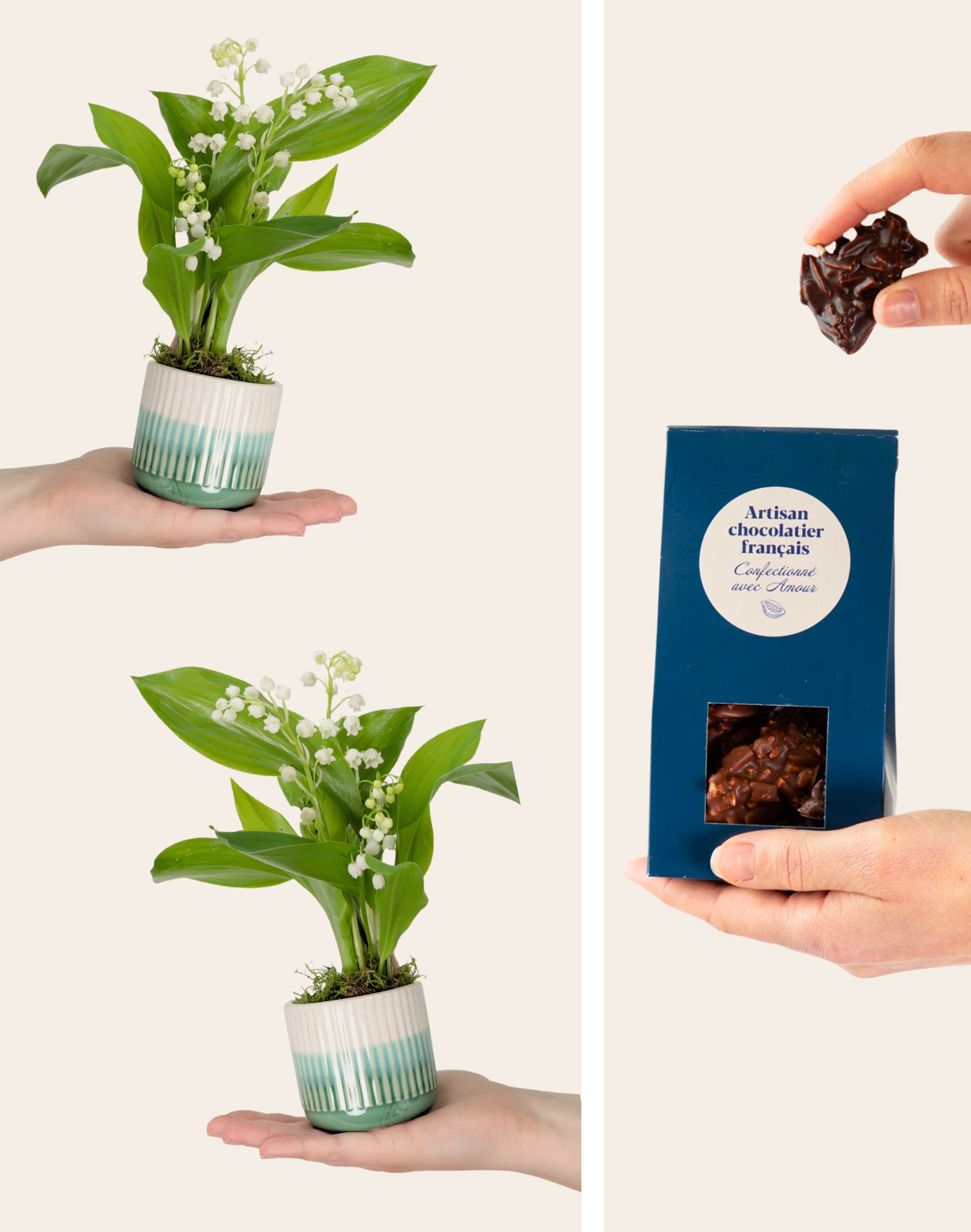 Duo du bonheur - Muguet et chocolats