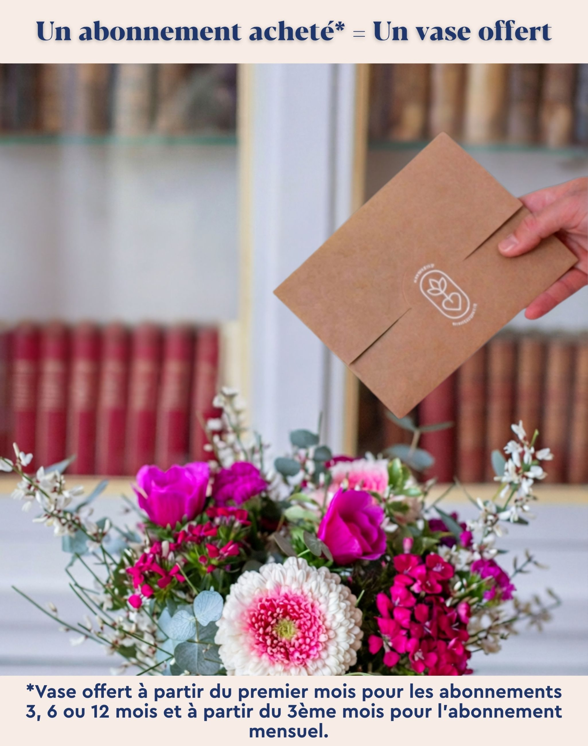 Abonnement de bouquets de fleurs de saison