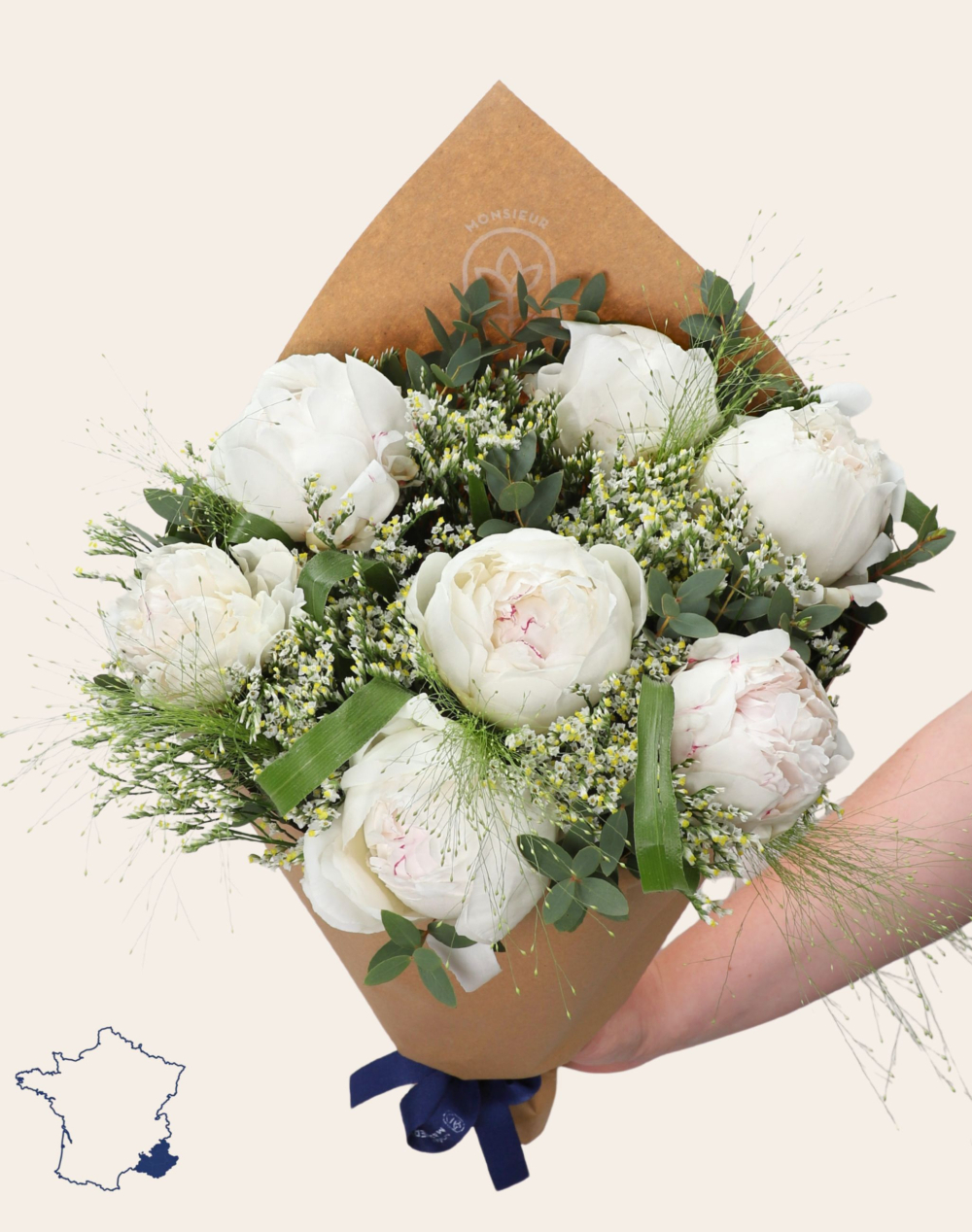 Bouquet de saison - Blanc