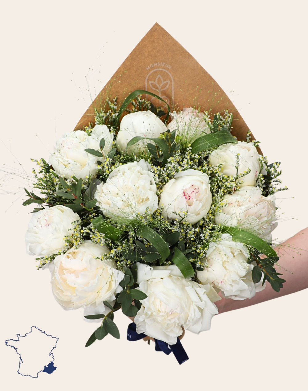 Bouquet de saison - Blanc