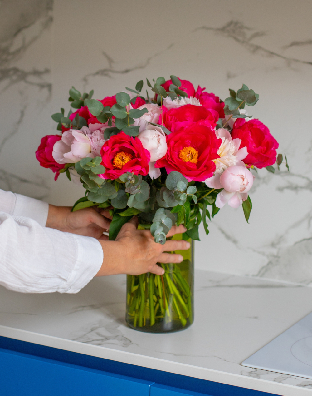 Bouquet d'exception de 25 Pivoines