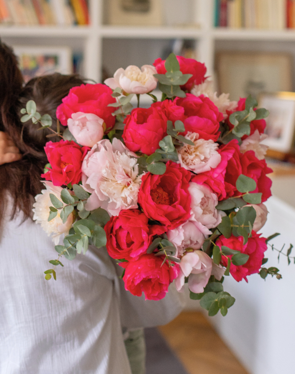 Bouquet d'exception de 25 Pivoines