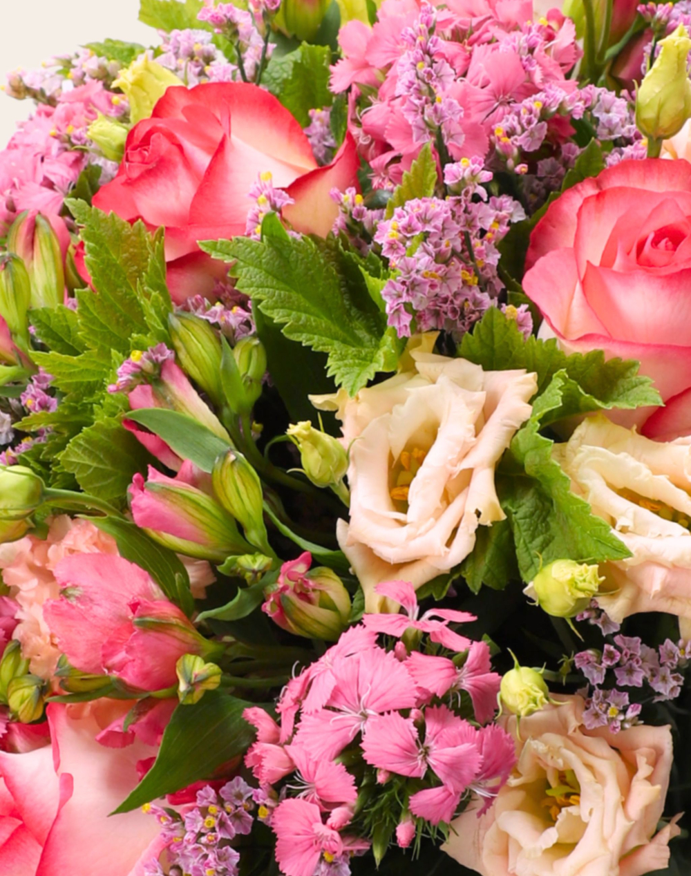 Pack Naissance - Bouquet de saison rose