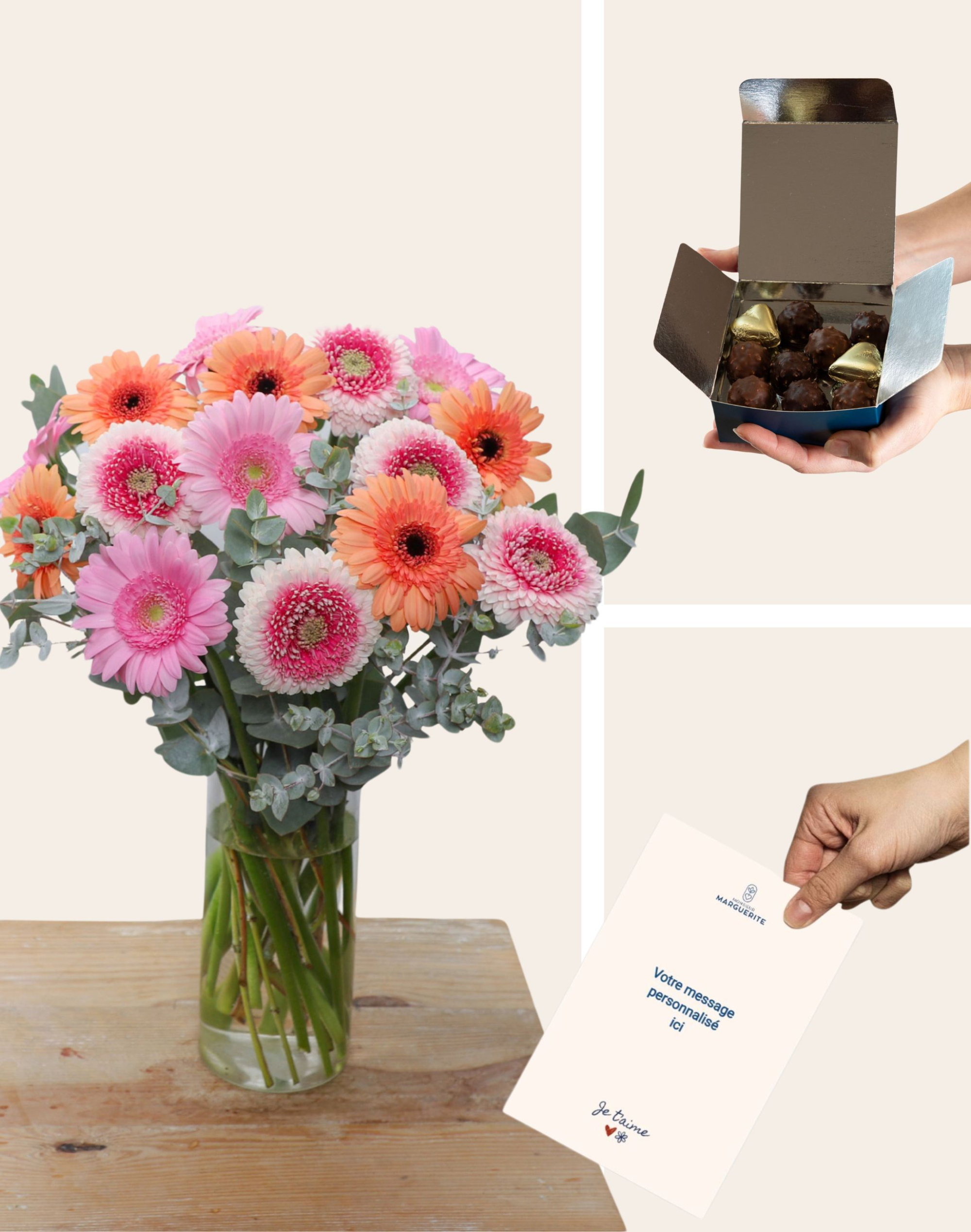 Pack Amour - Bouquet de Germinis