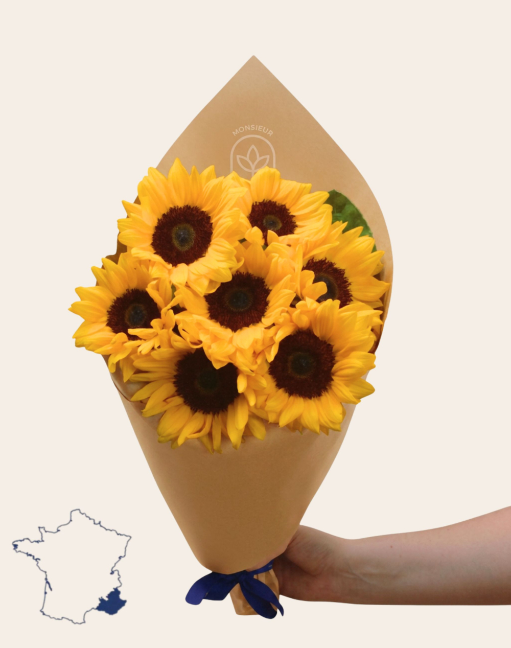 Botte de 7 Tournesols