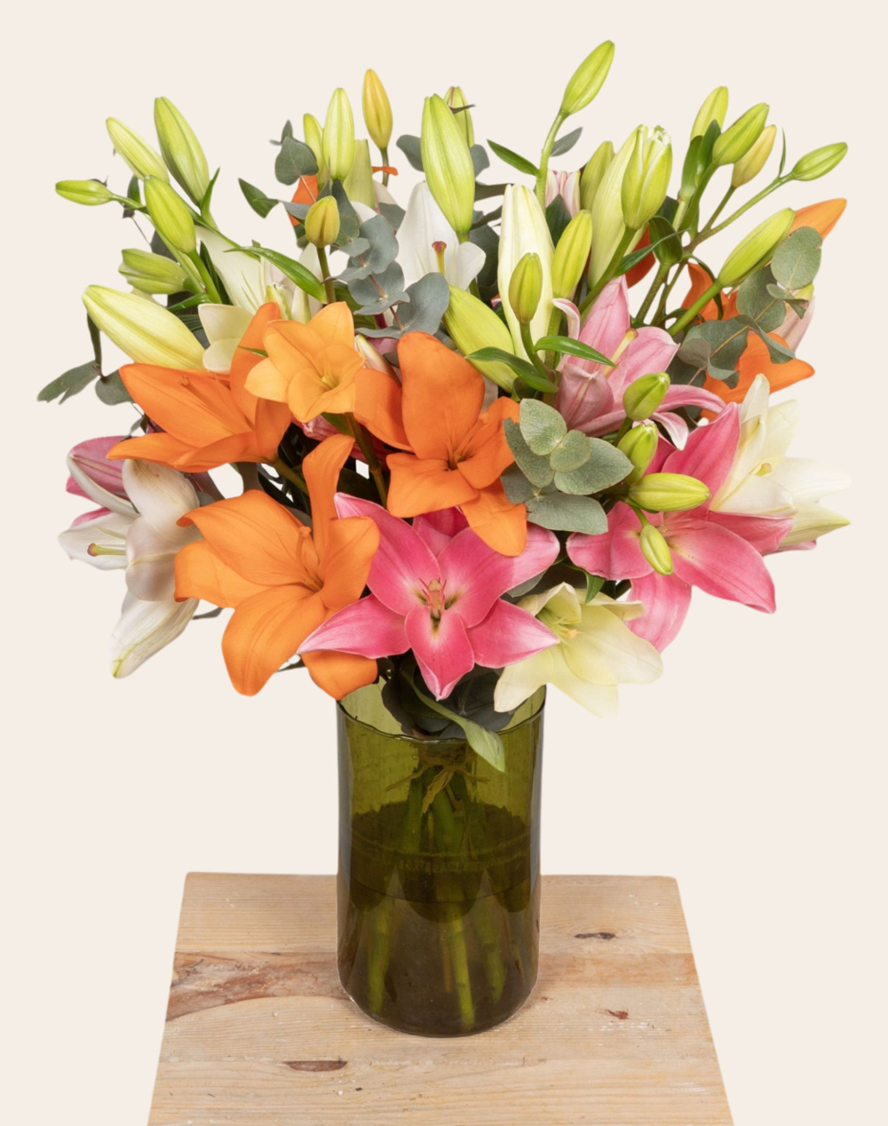 Pack Merci - Bouquet de Lys Multicolore