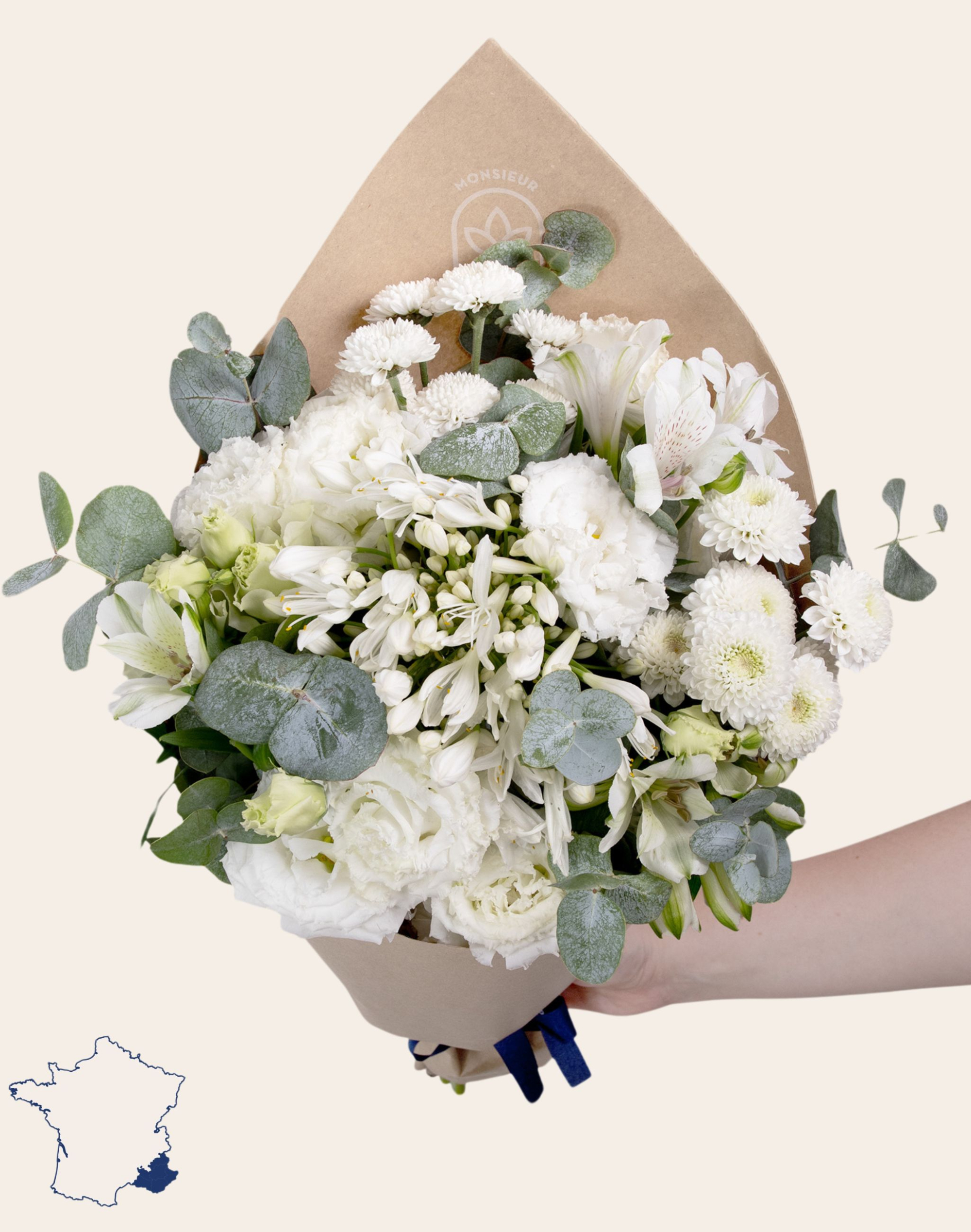Bouquet de saison - Blanc