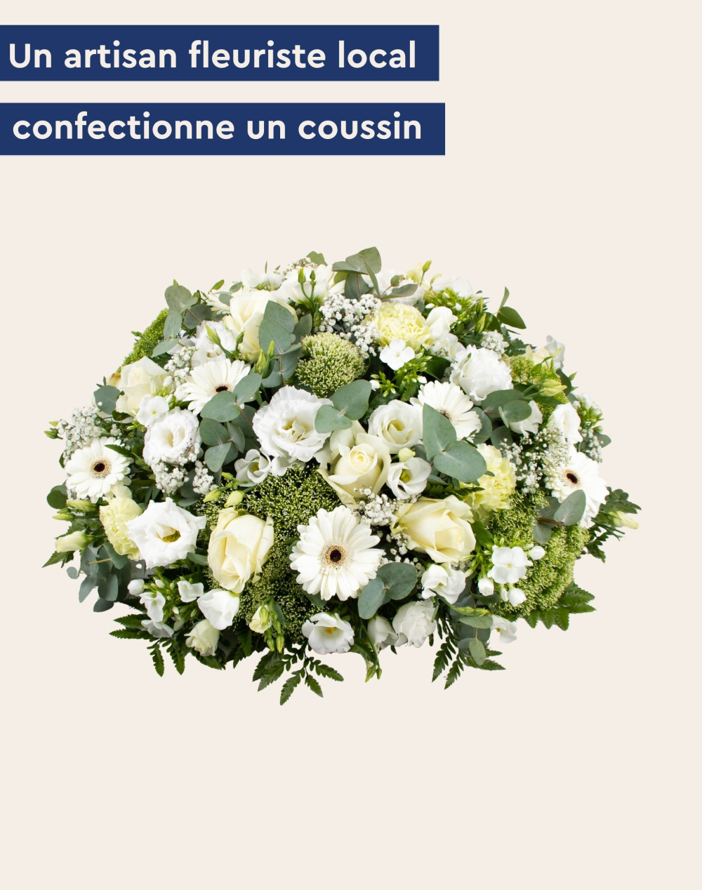 Coussin de fleurs