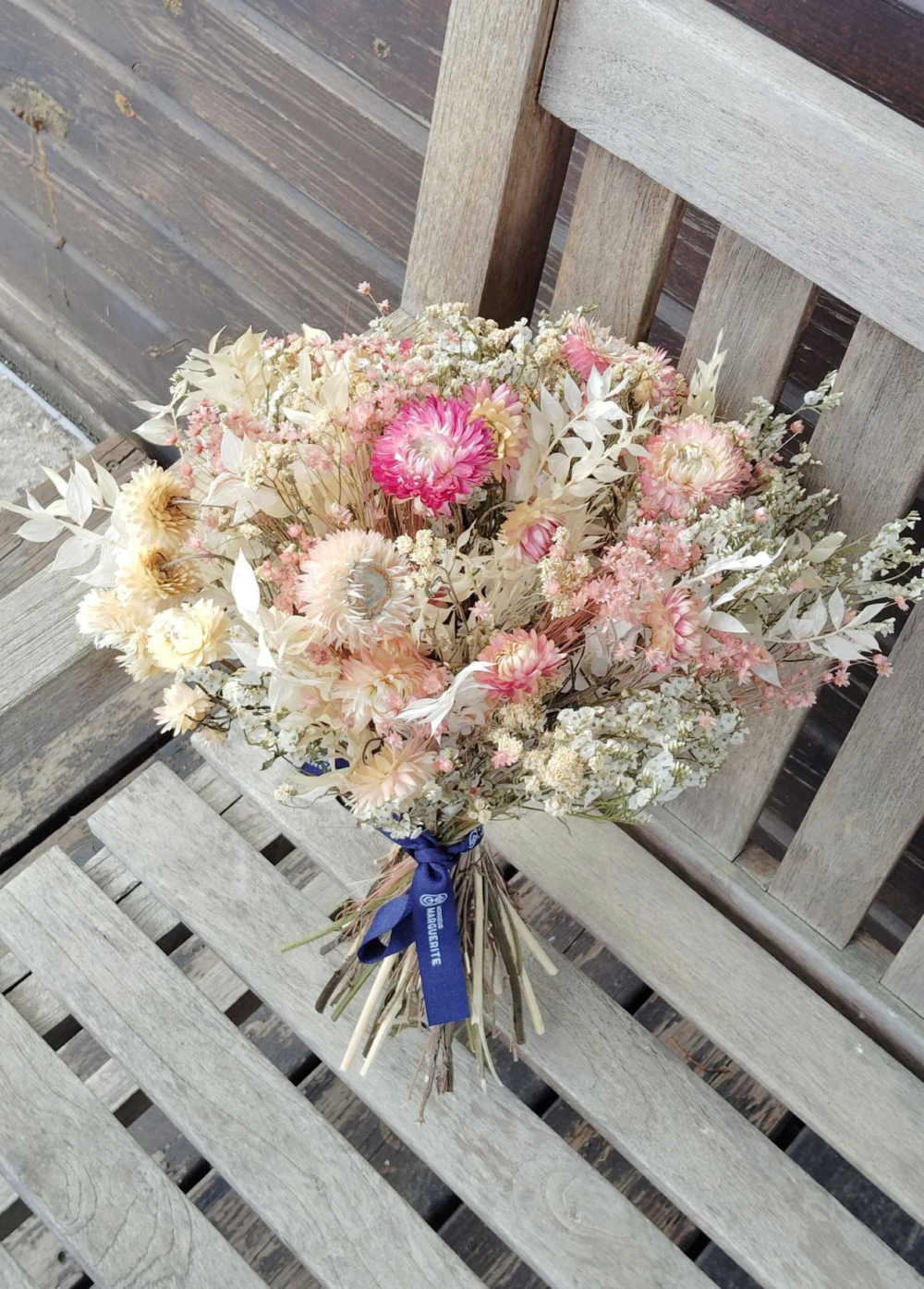 Rosée du matin - Bouquet de fleurs séchées