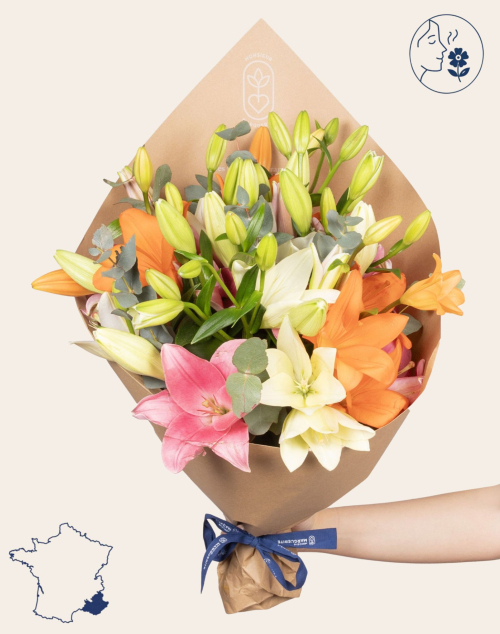 Bouquet de Lys - Multicolore
