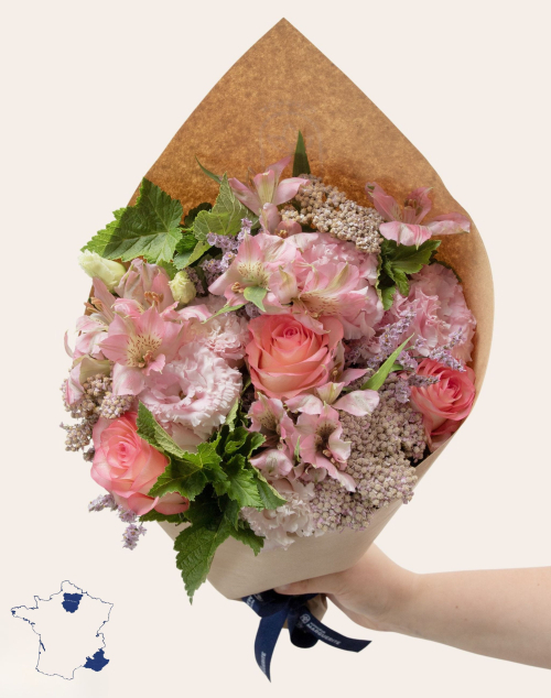 Bouquet de saison - rose