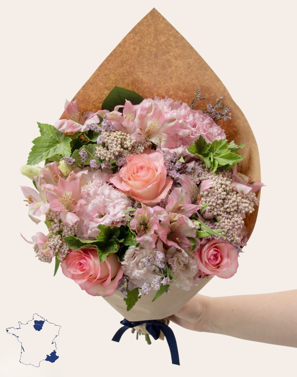 Bouquet de saison - rose