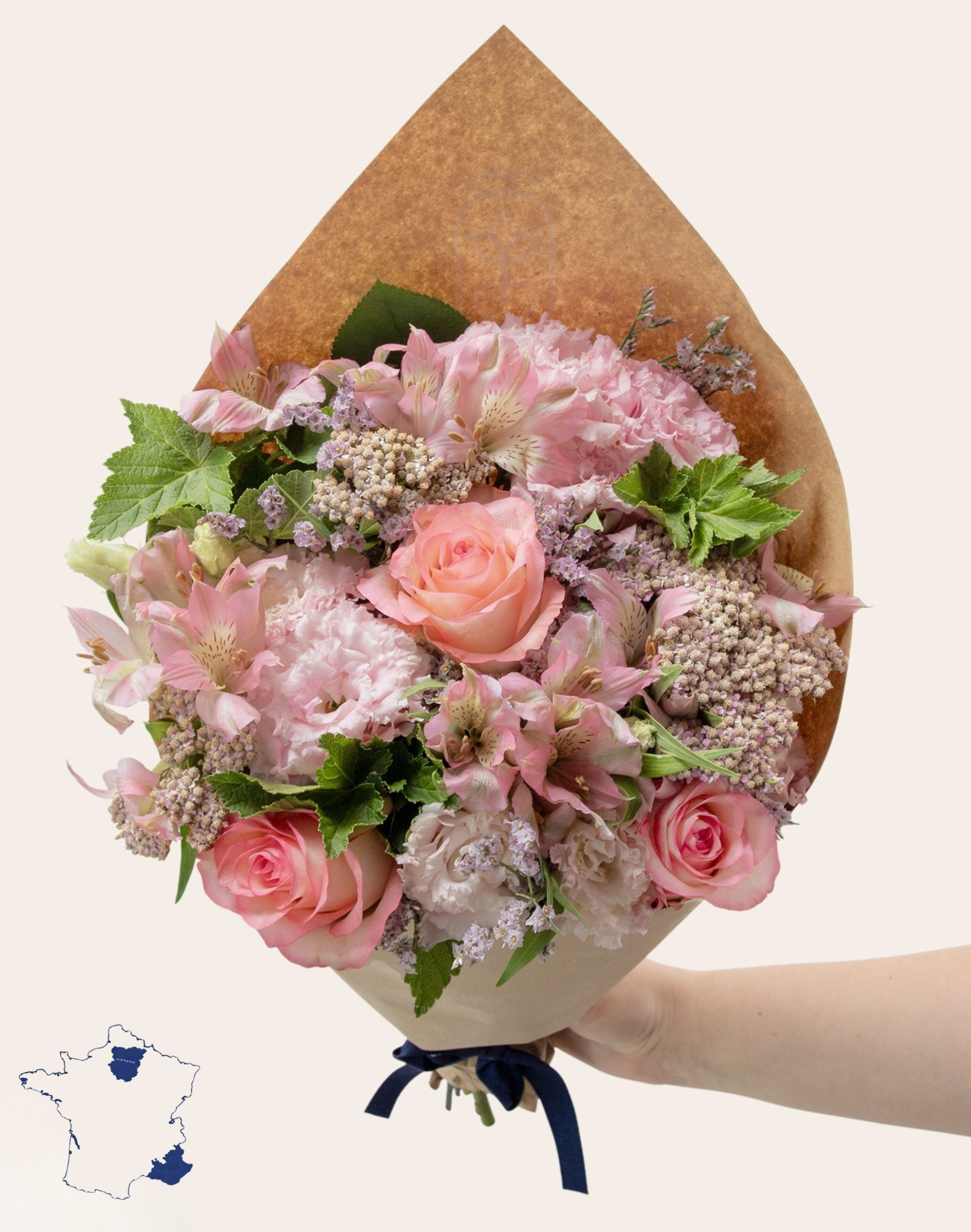 Bouquet de saison - rose