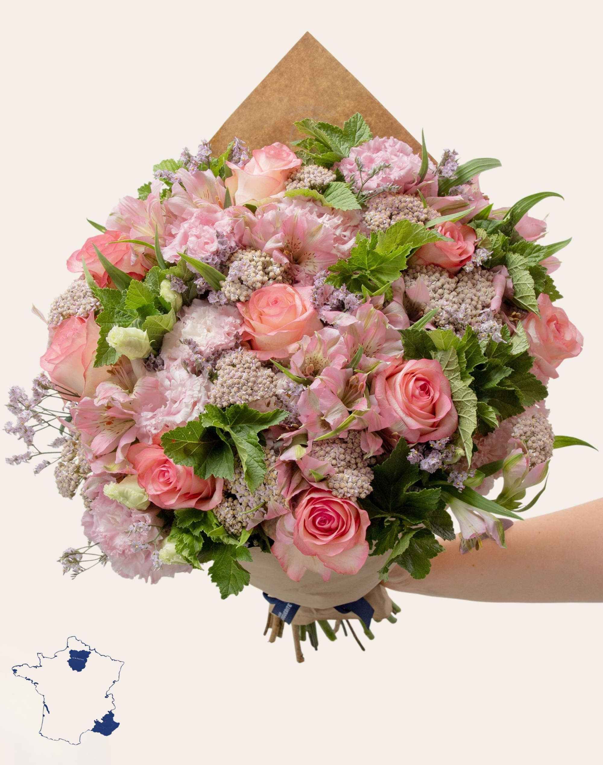 Bouquet d'exception - rose