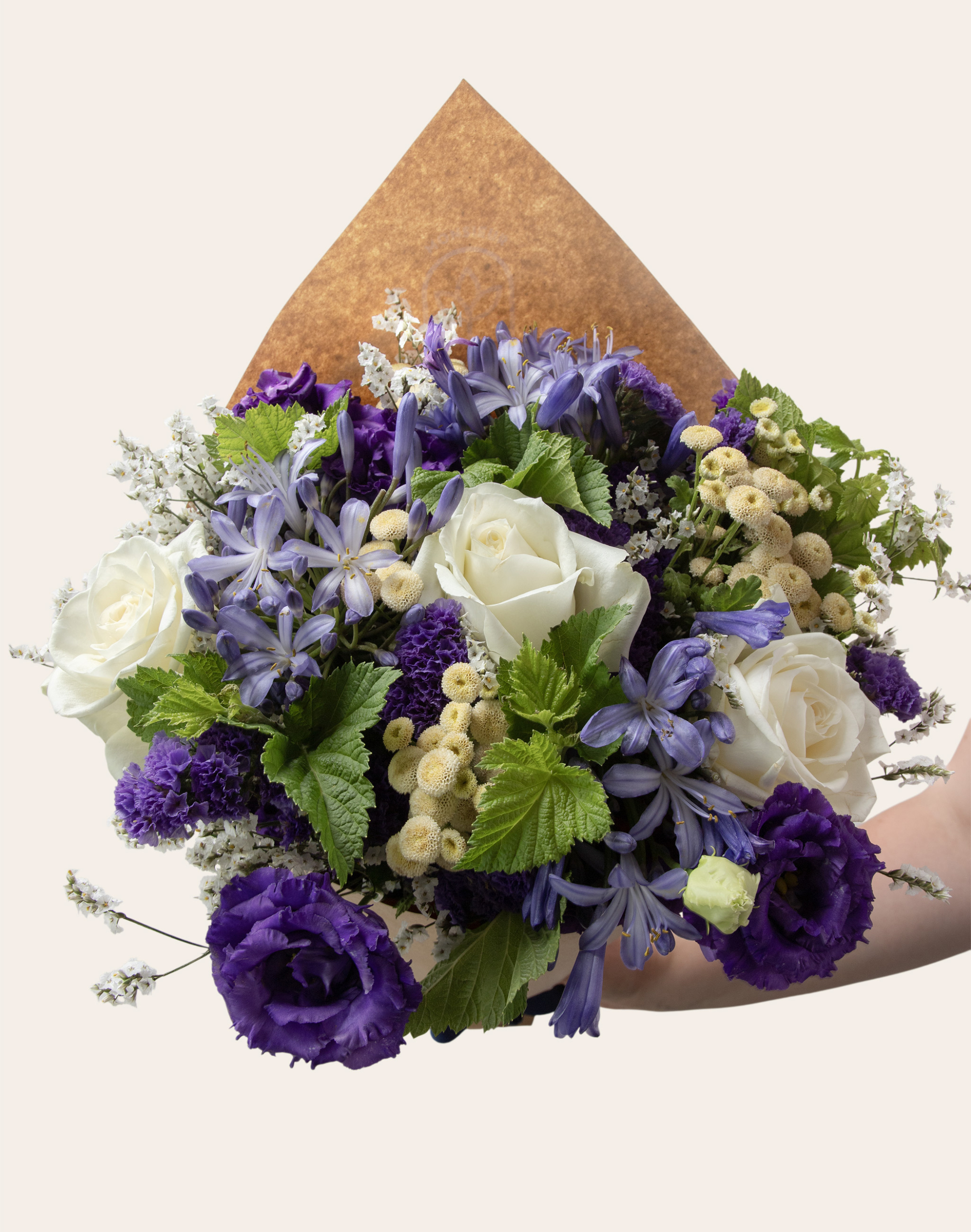 Bouquet signature - Bleu et blanc