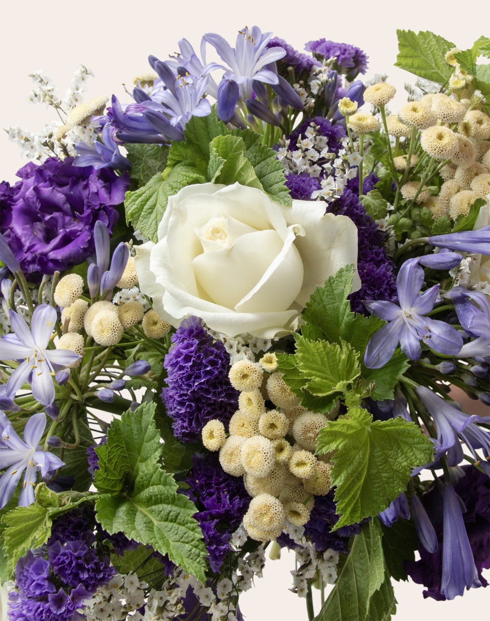 Bouquet signature - Bleu et blanc