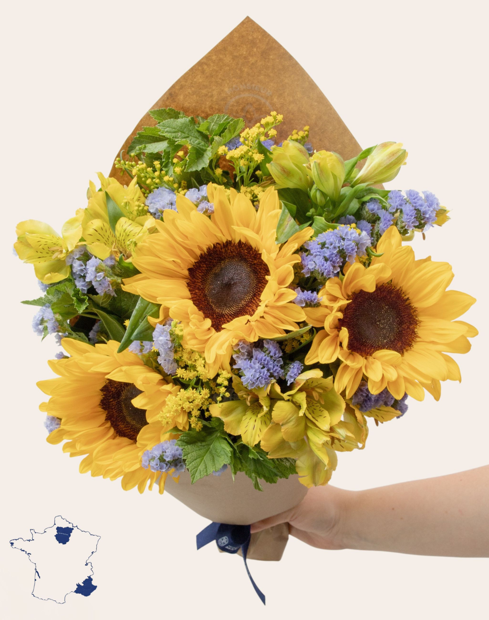 Pack Naissance - Bouquet de saison coloré