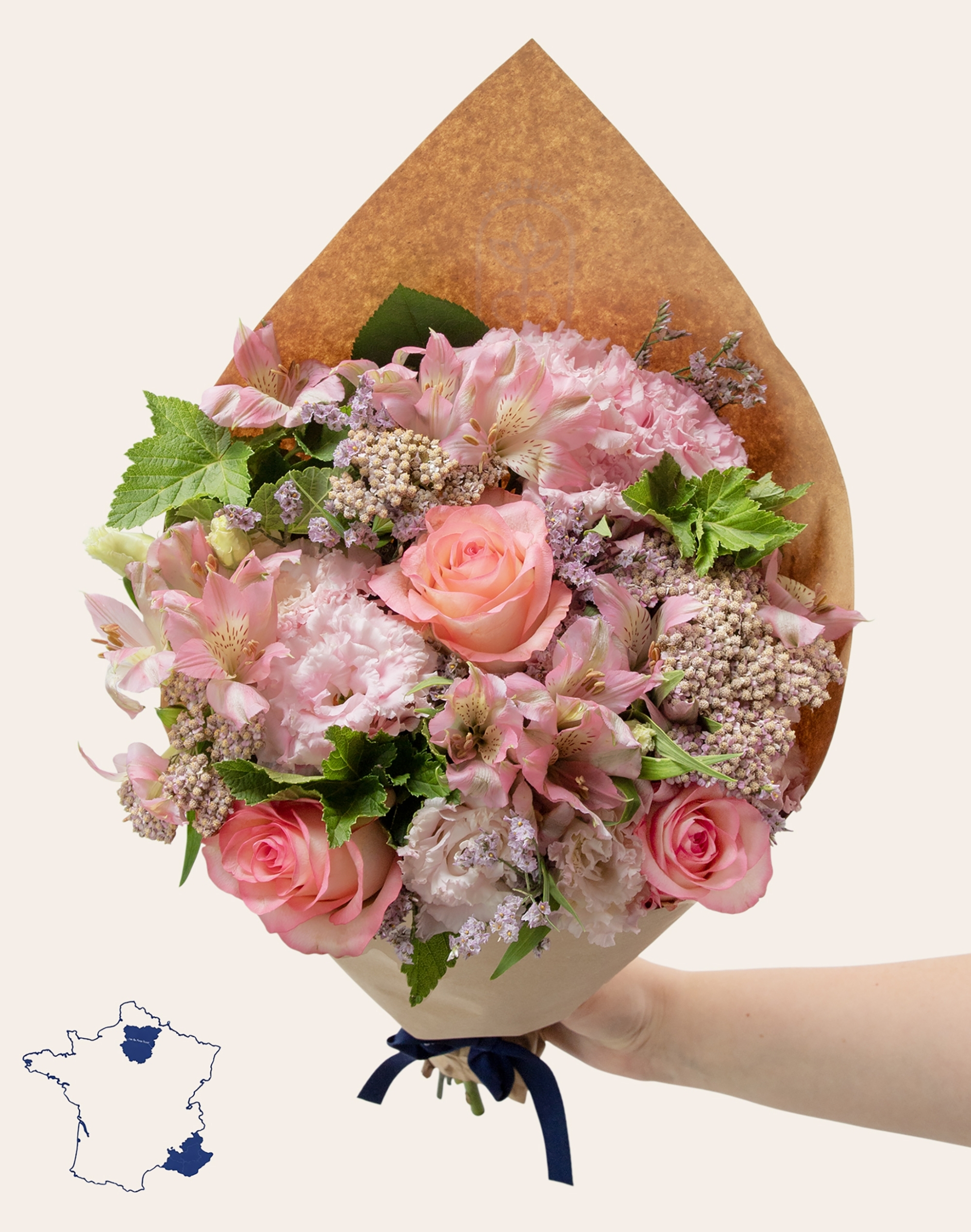 Bouquet de saison - rose