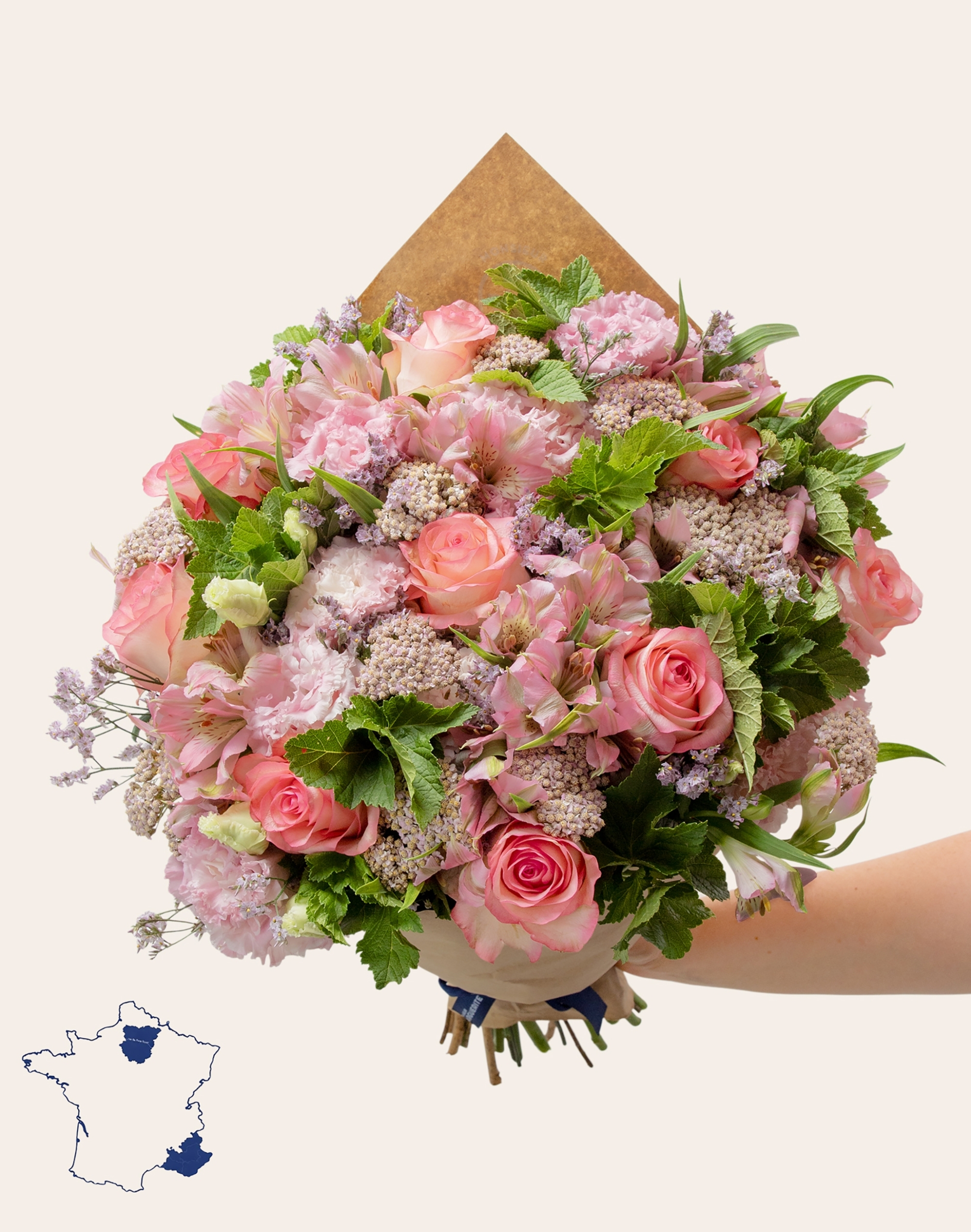 Bouquet d'exception - rose