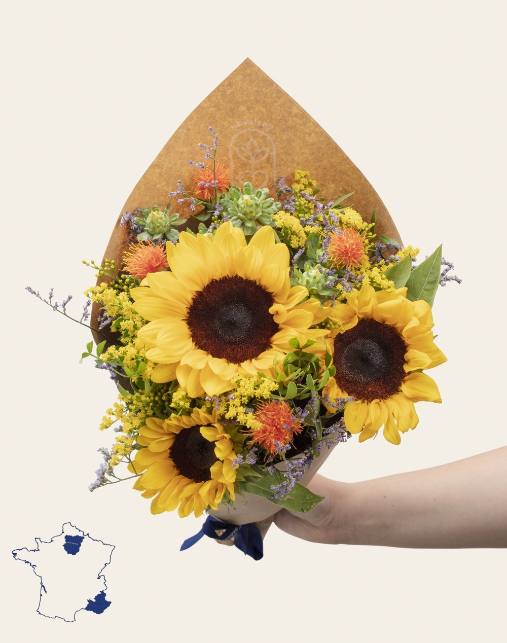 Pack Naissance - Bouquet de saison coloré