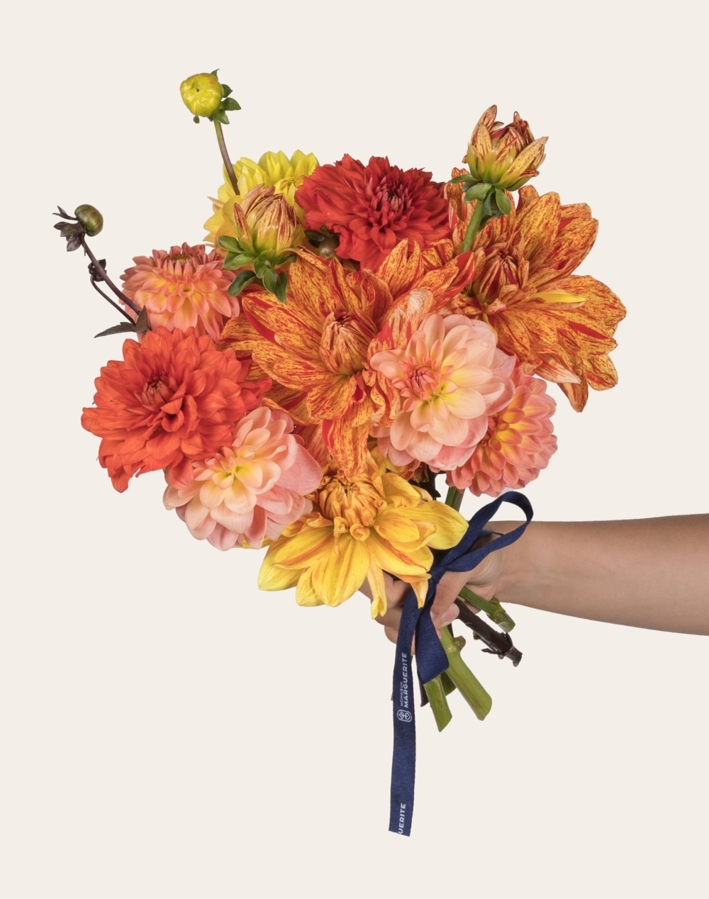 Duo - Botte de Dahlias surprise et sablés
