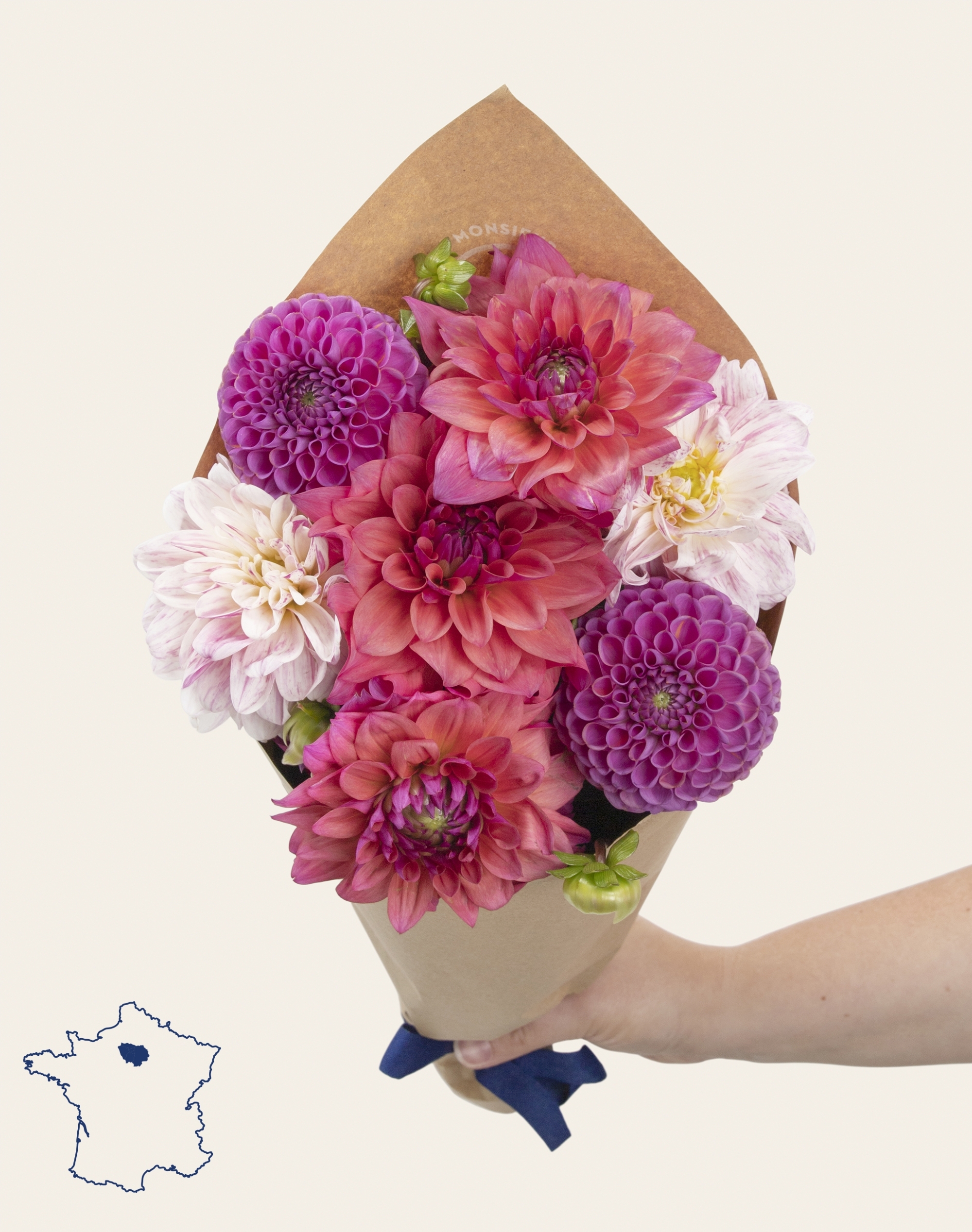 Botte surprise de Dahlias