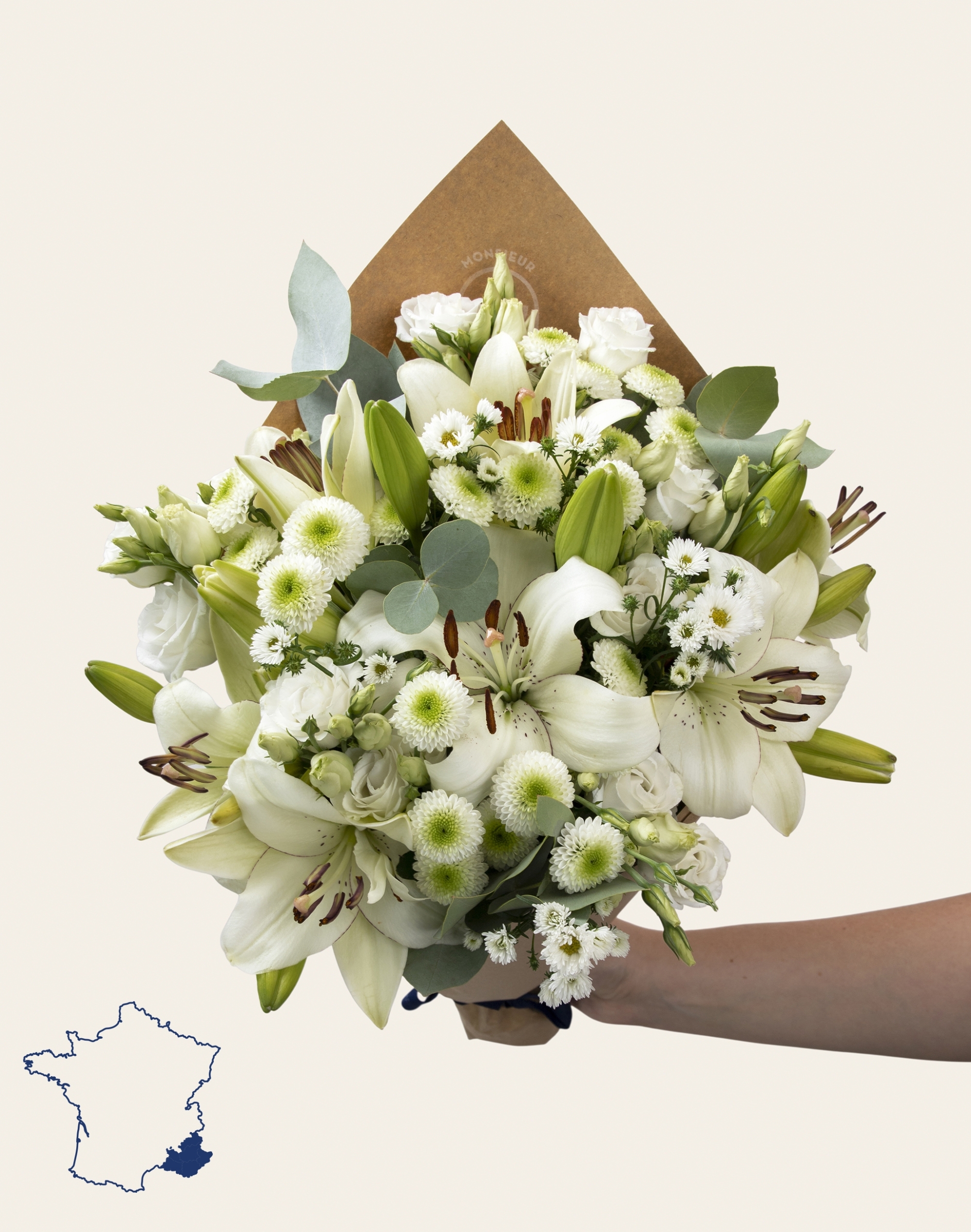 Bouquet de saison - Blanc