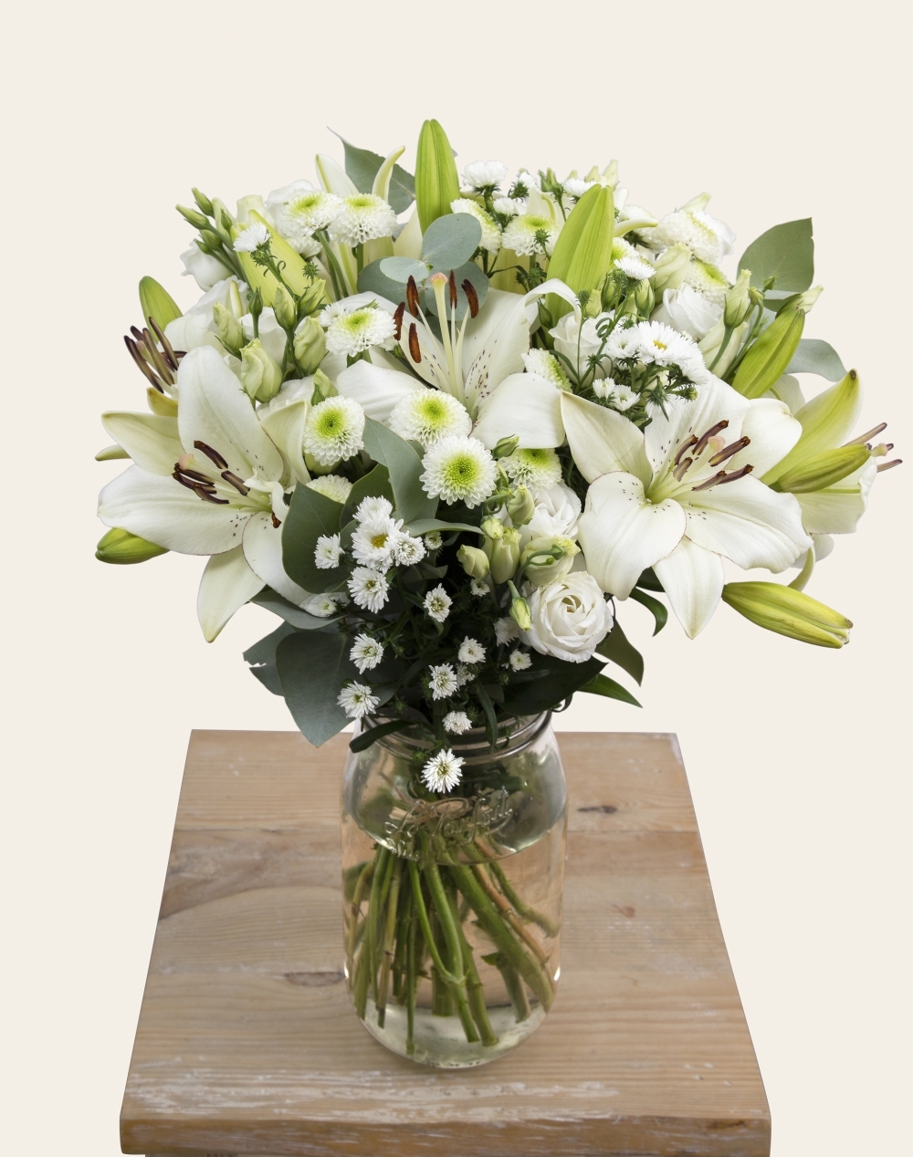 Bouquet de saison - Blanc