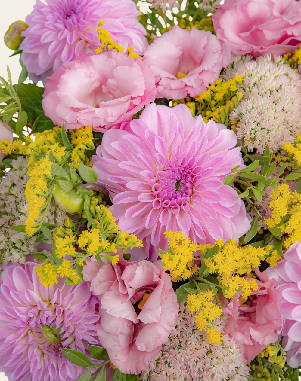 Pack Amour - Bouquet de saison Dahlia