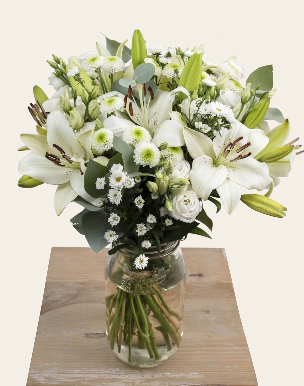 Bouquet de saison - Blanc