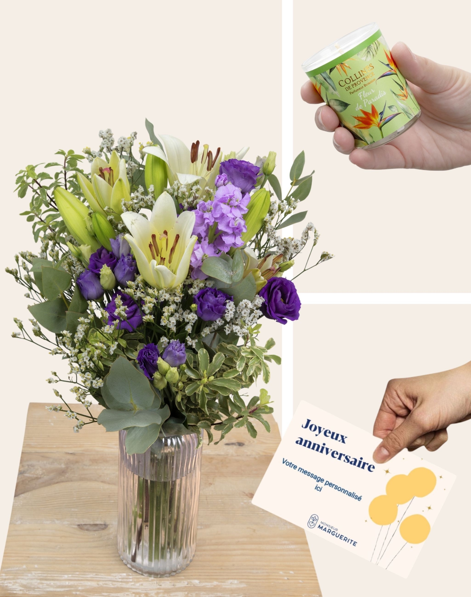 Pack Anniversaire - Bouquet Anniversaire