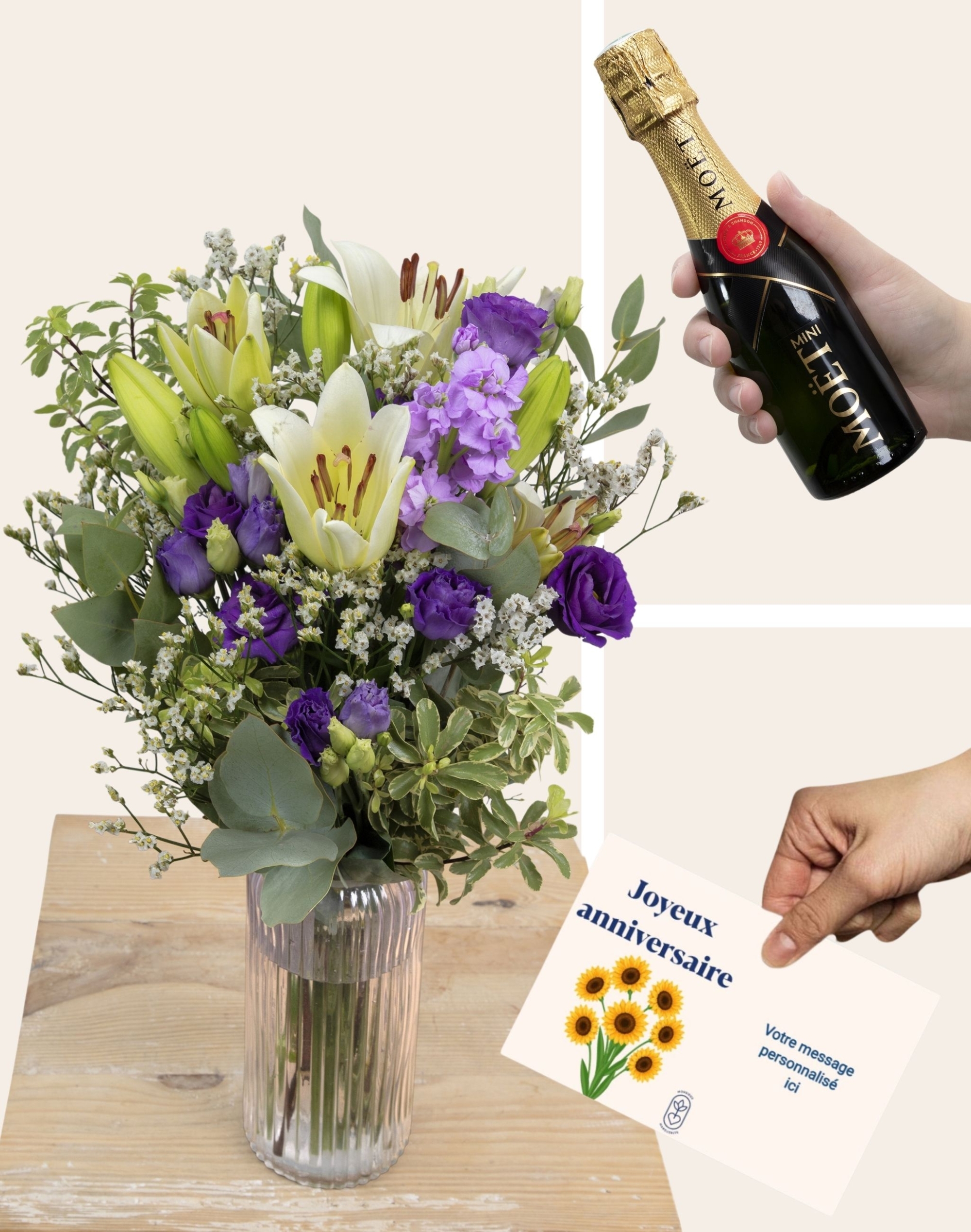 Pack Anniversaire - Bouquet Anniversaire