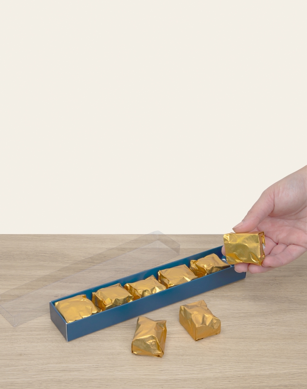 Ecrin de 6 marrons glacés