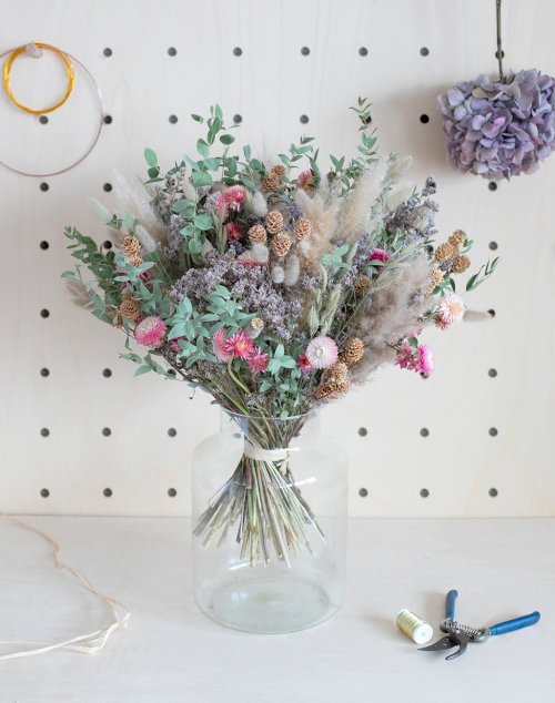 Balade poétique - Bouquet de fleurs séchées