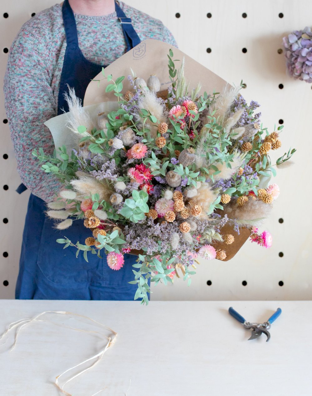 Balade poétique - Bouquet de fleurs séchées