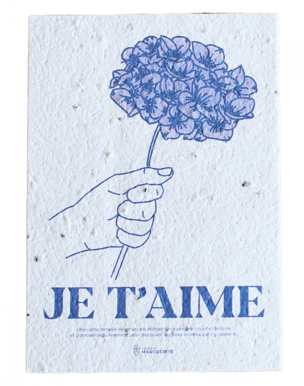 Carte à planter - Je t'aime