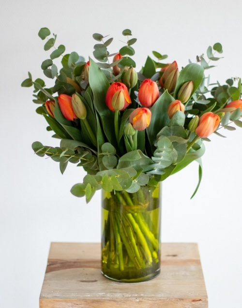 Bouquet surprise de Tulipes