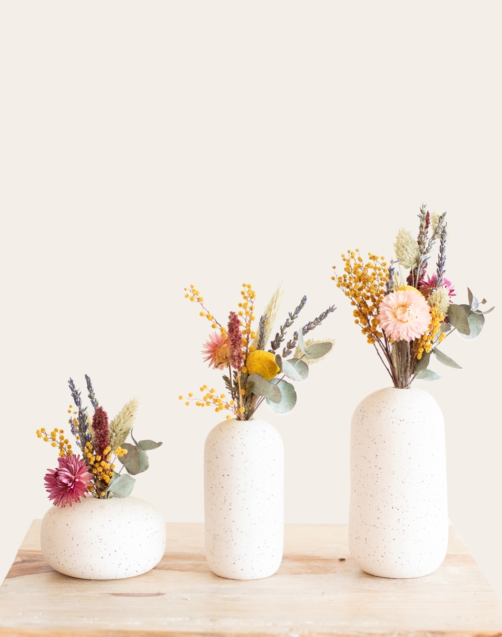 Trio de soliflores - Soleil