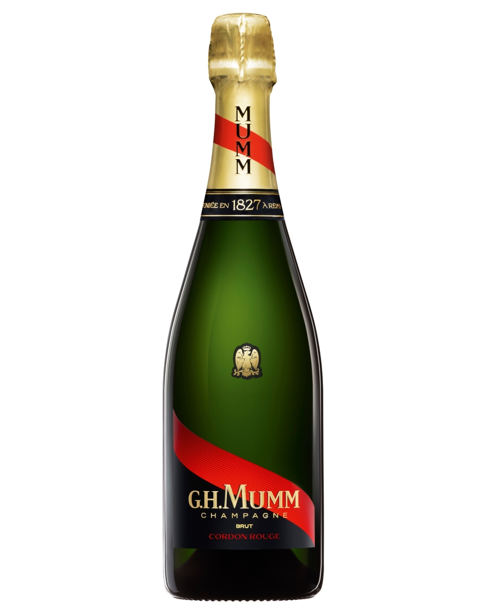 Bouteille de Champagne G.H MUMM