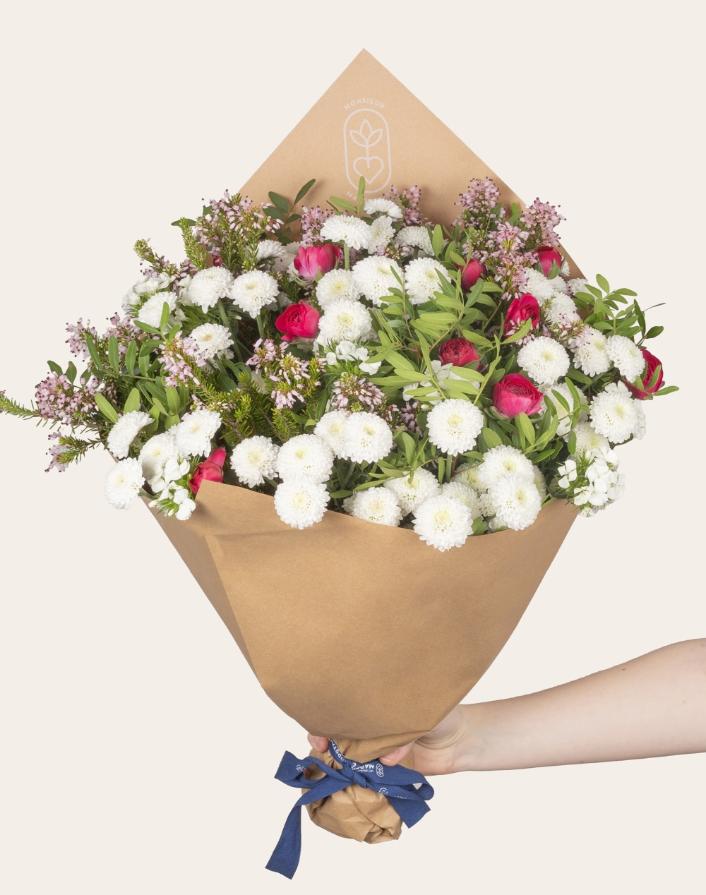 Carte d'Anniversaire à Planter - 60 Ans - Bouquet de Fleurs