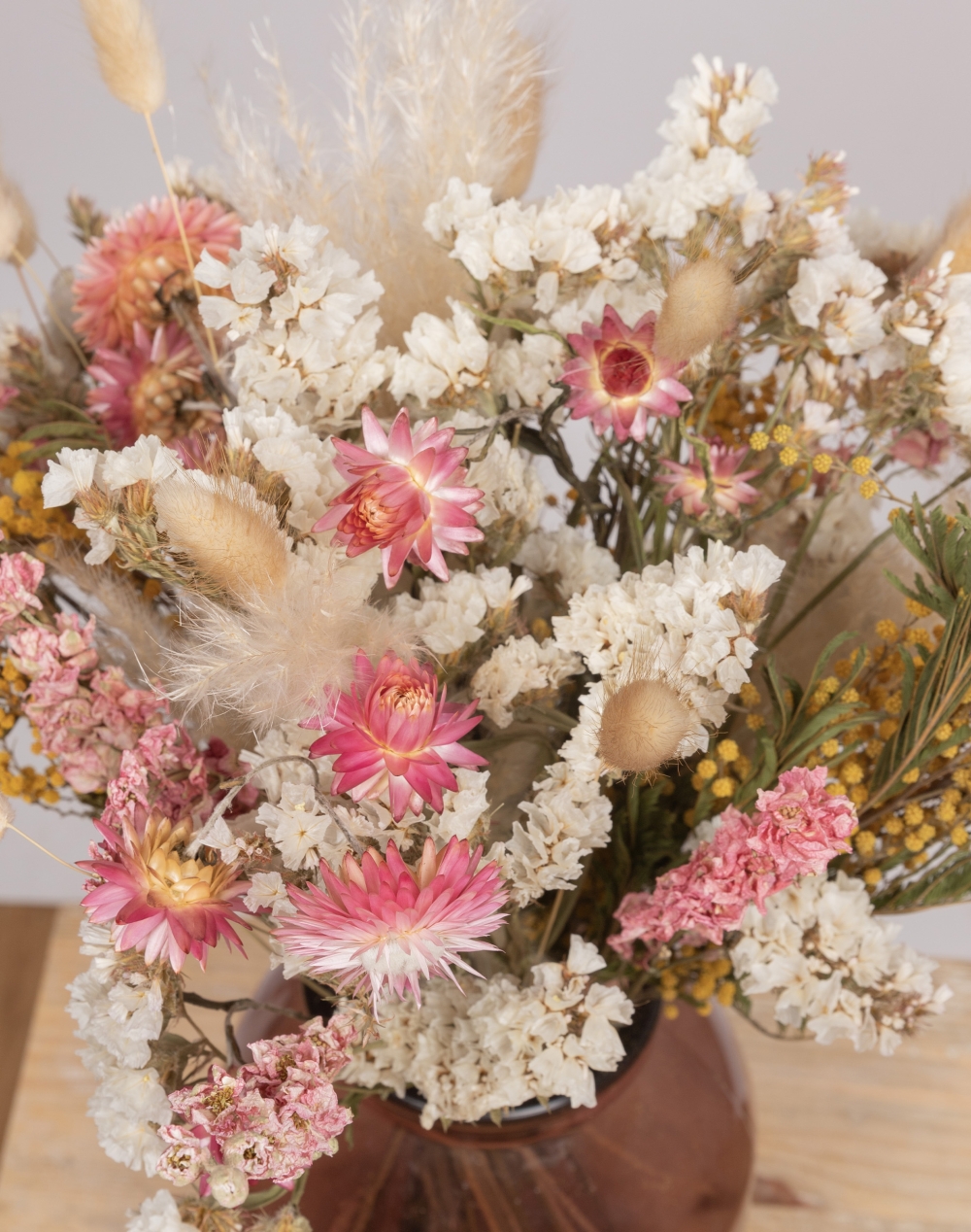 Mamie - Bouquet de fleurs séchées