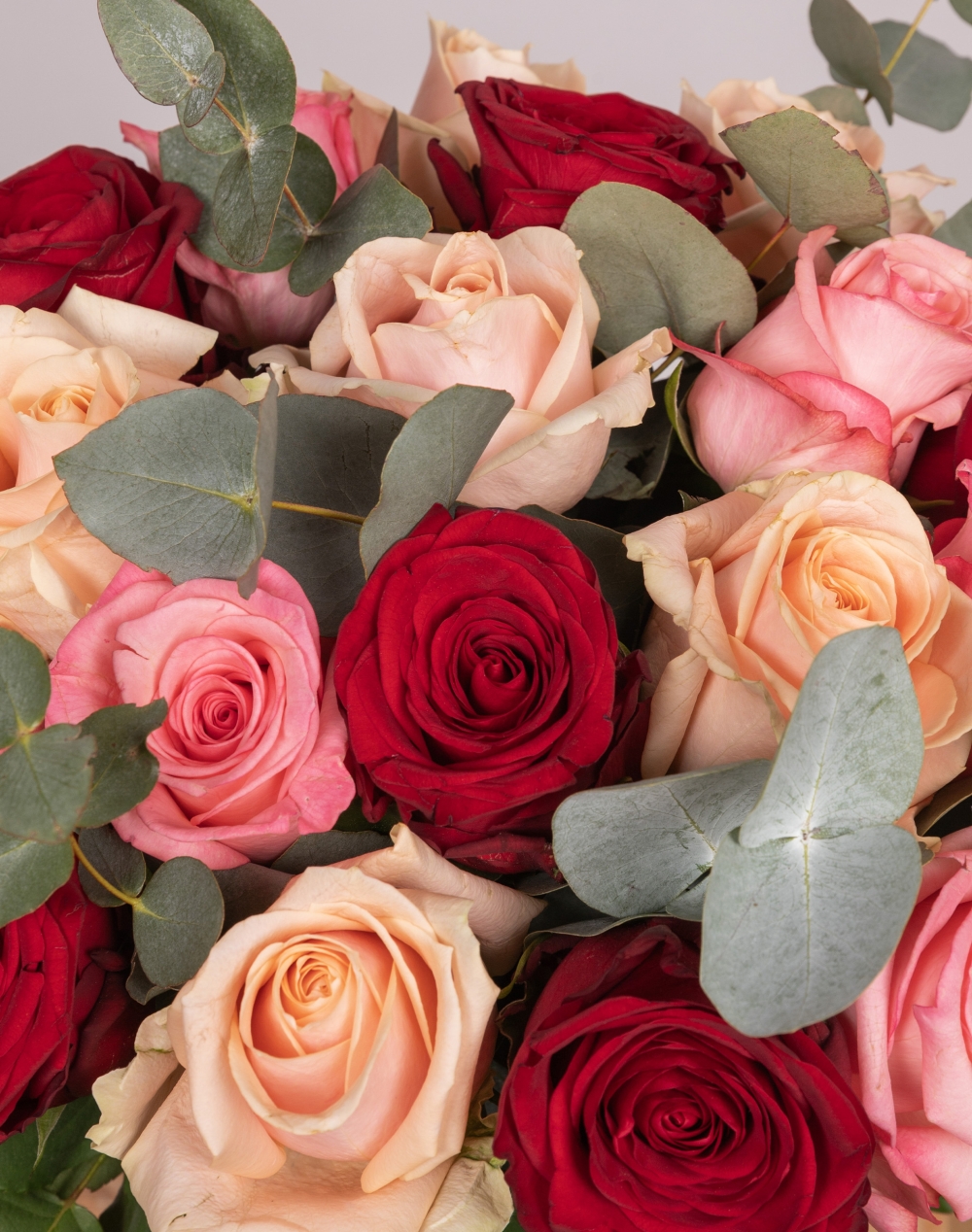 Bouquet de Roses - Pastel