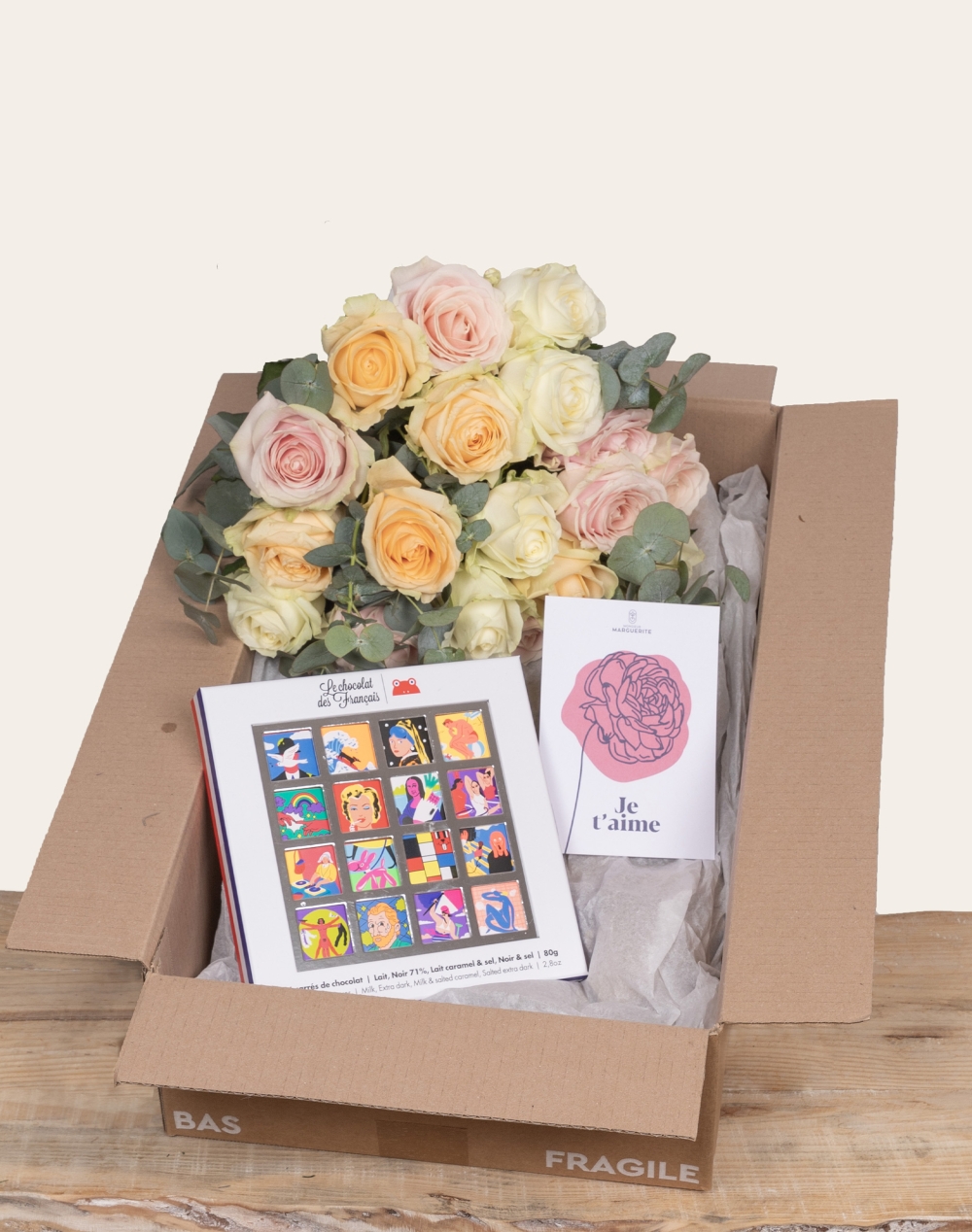 Pack Amour - Bouquet de Roses