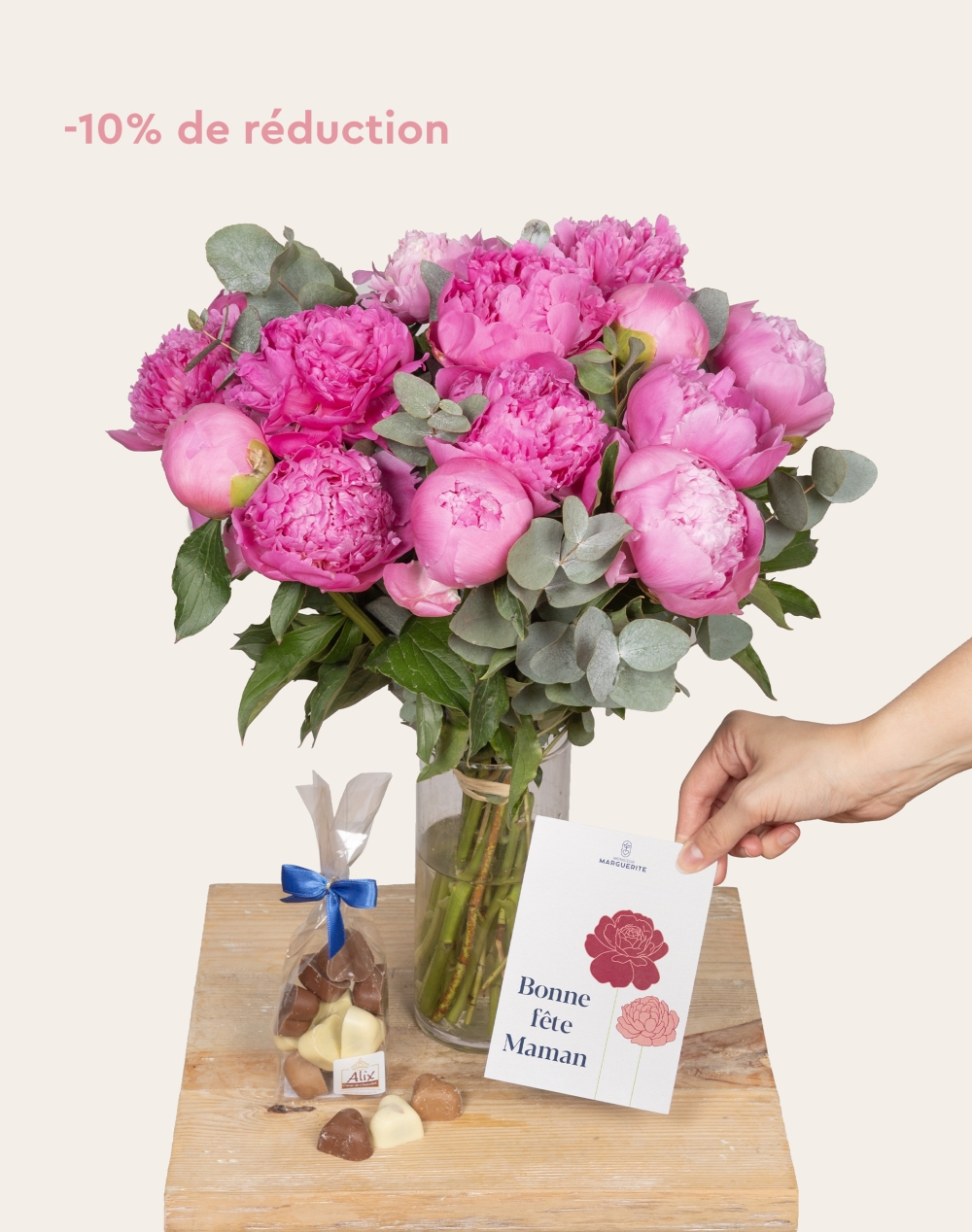 Pack Maman : Bouquet de Pivoines
