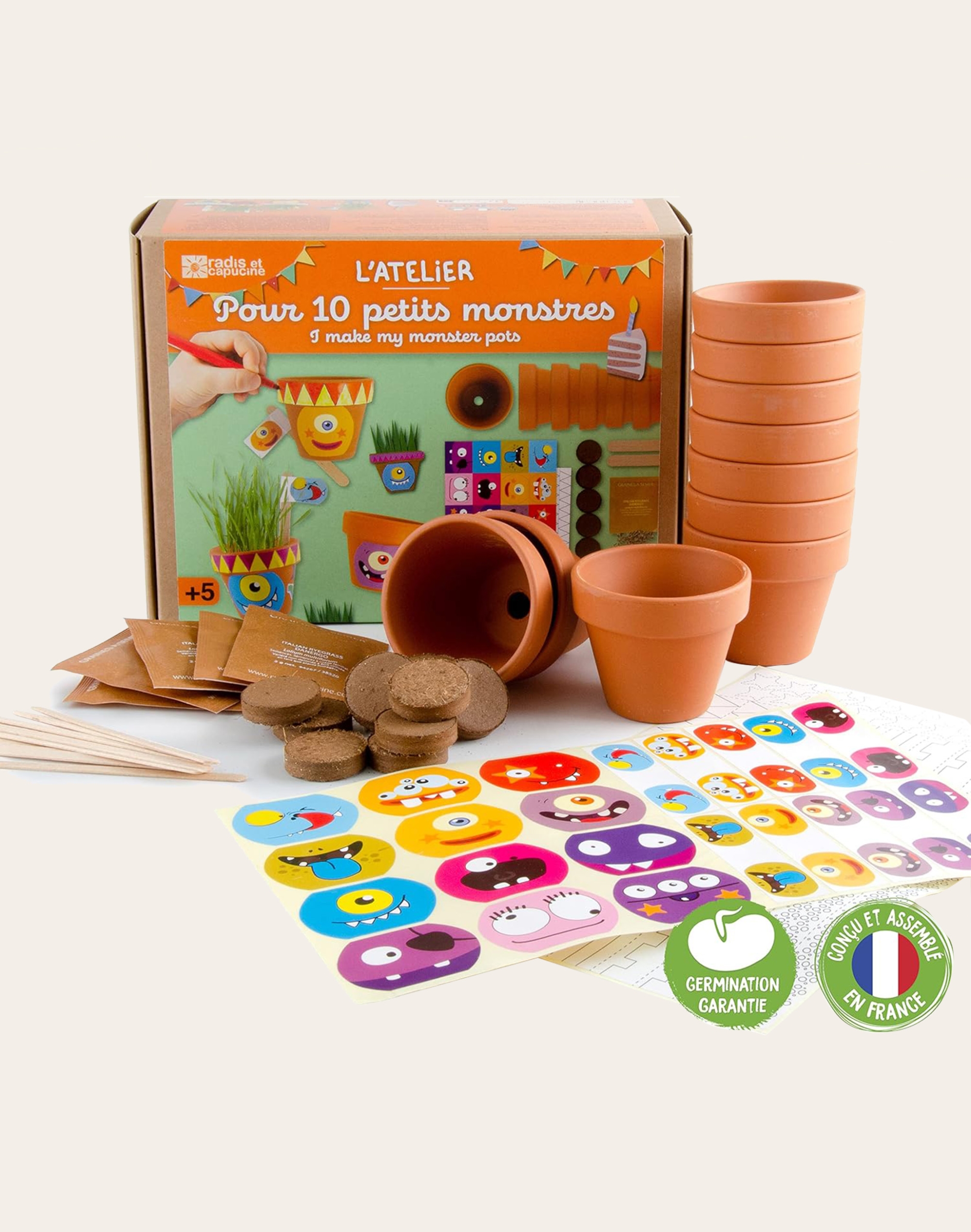 Coffret Cadeau - Mes Pots Monstres