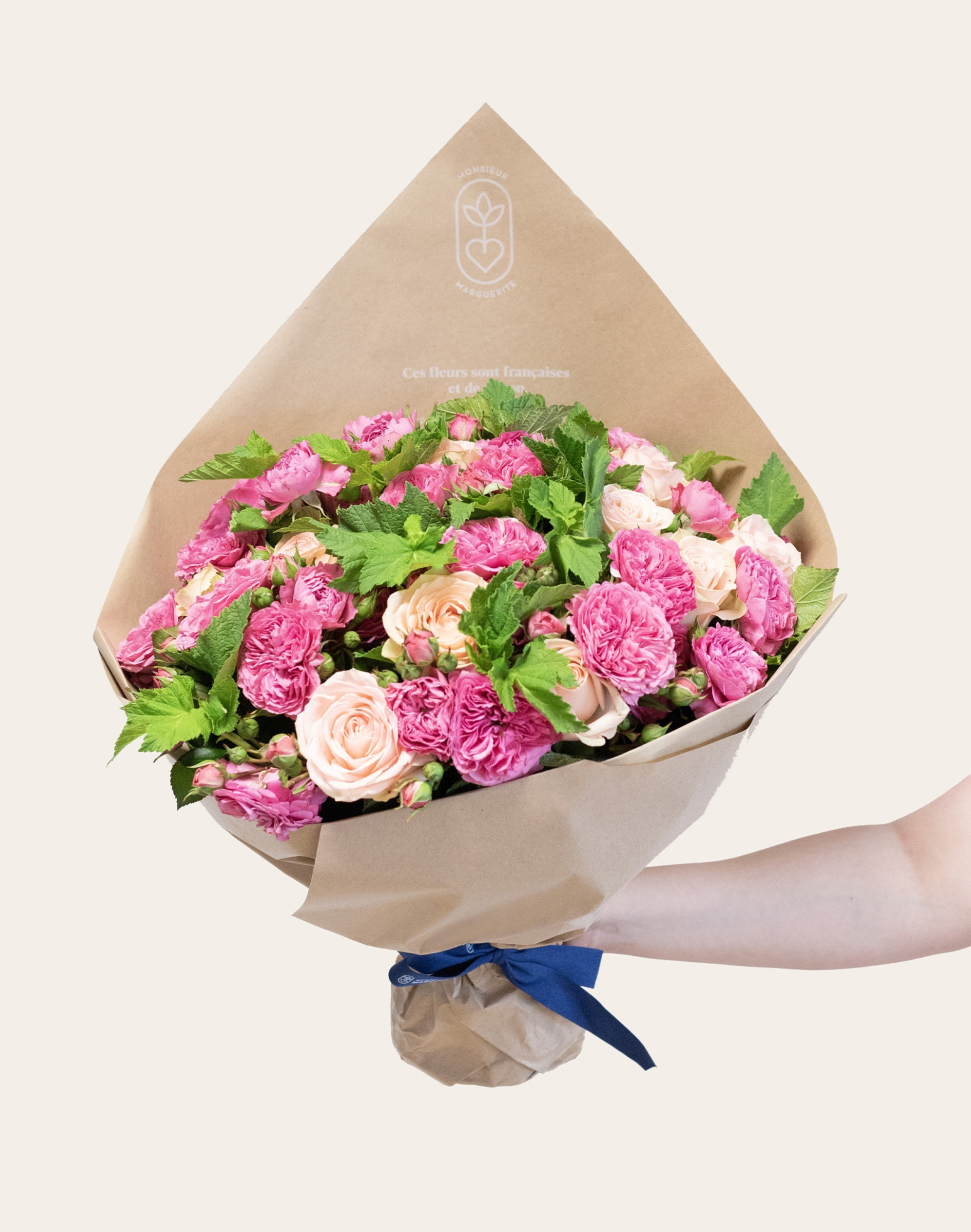 Bouquet surprise de Roses d'Île-de-France