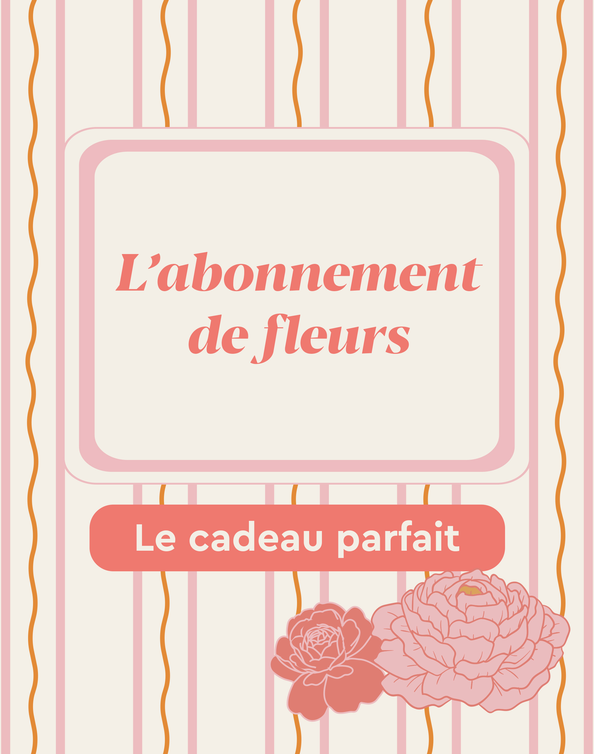 L'Abonnement de fleurs de saison