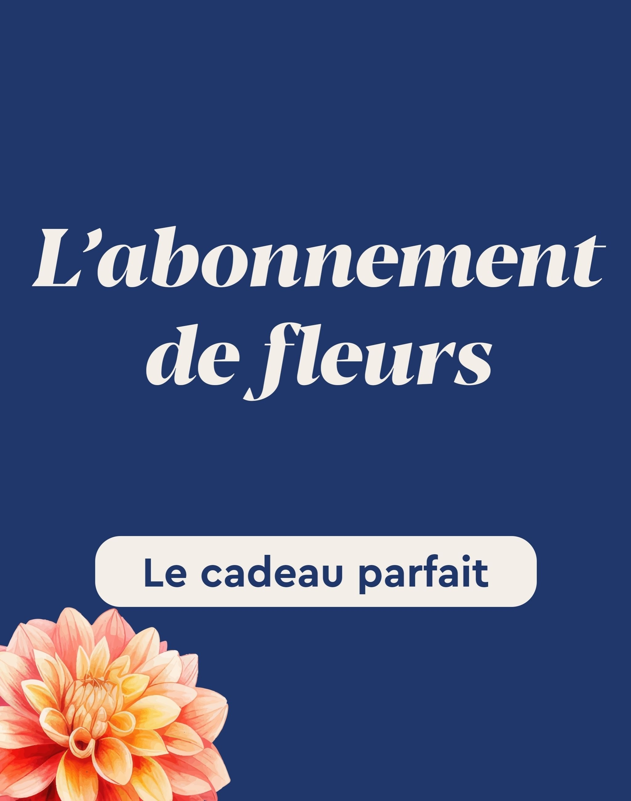 L'abonnement de fleurs 