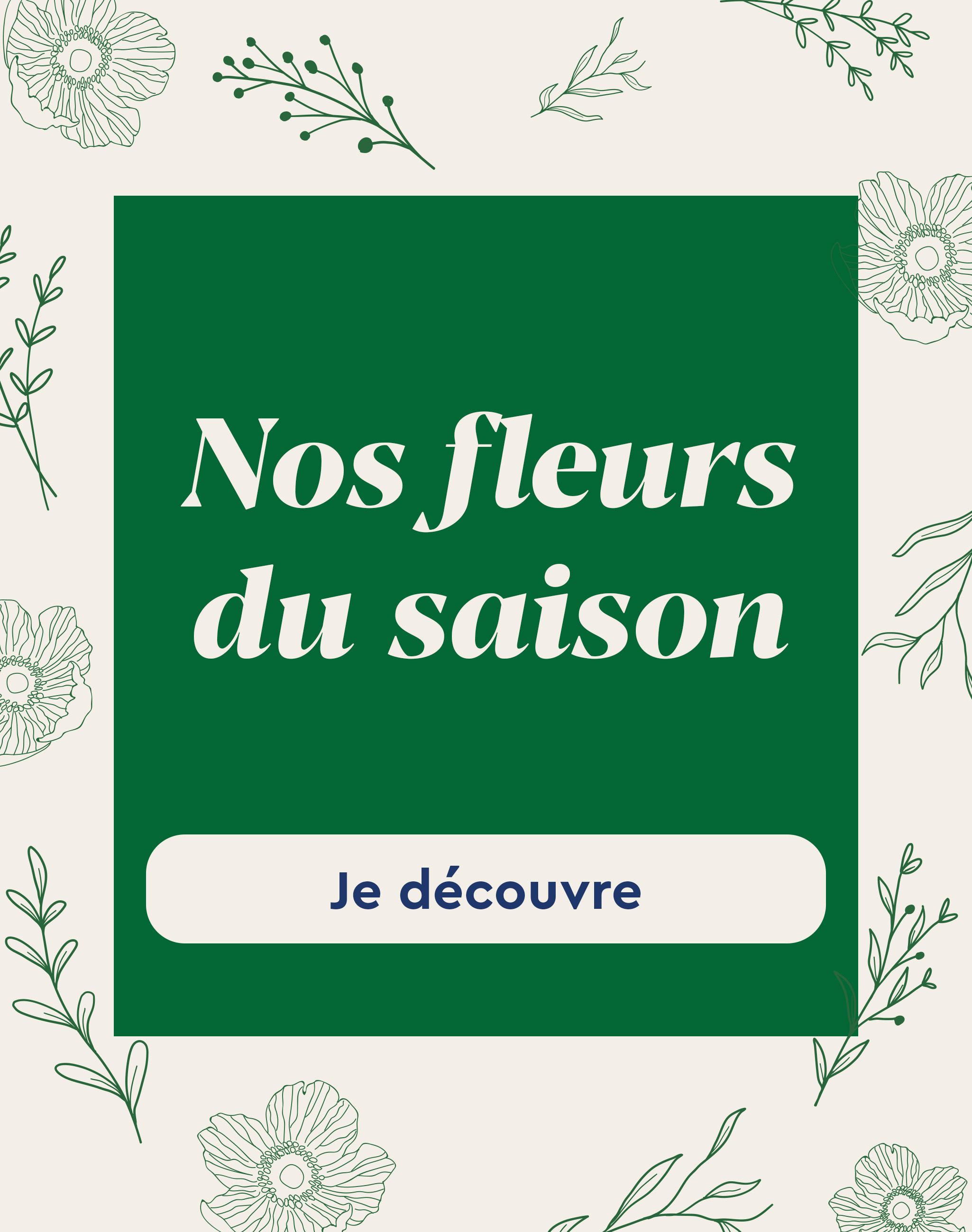 Toutes nos fleurs de saison