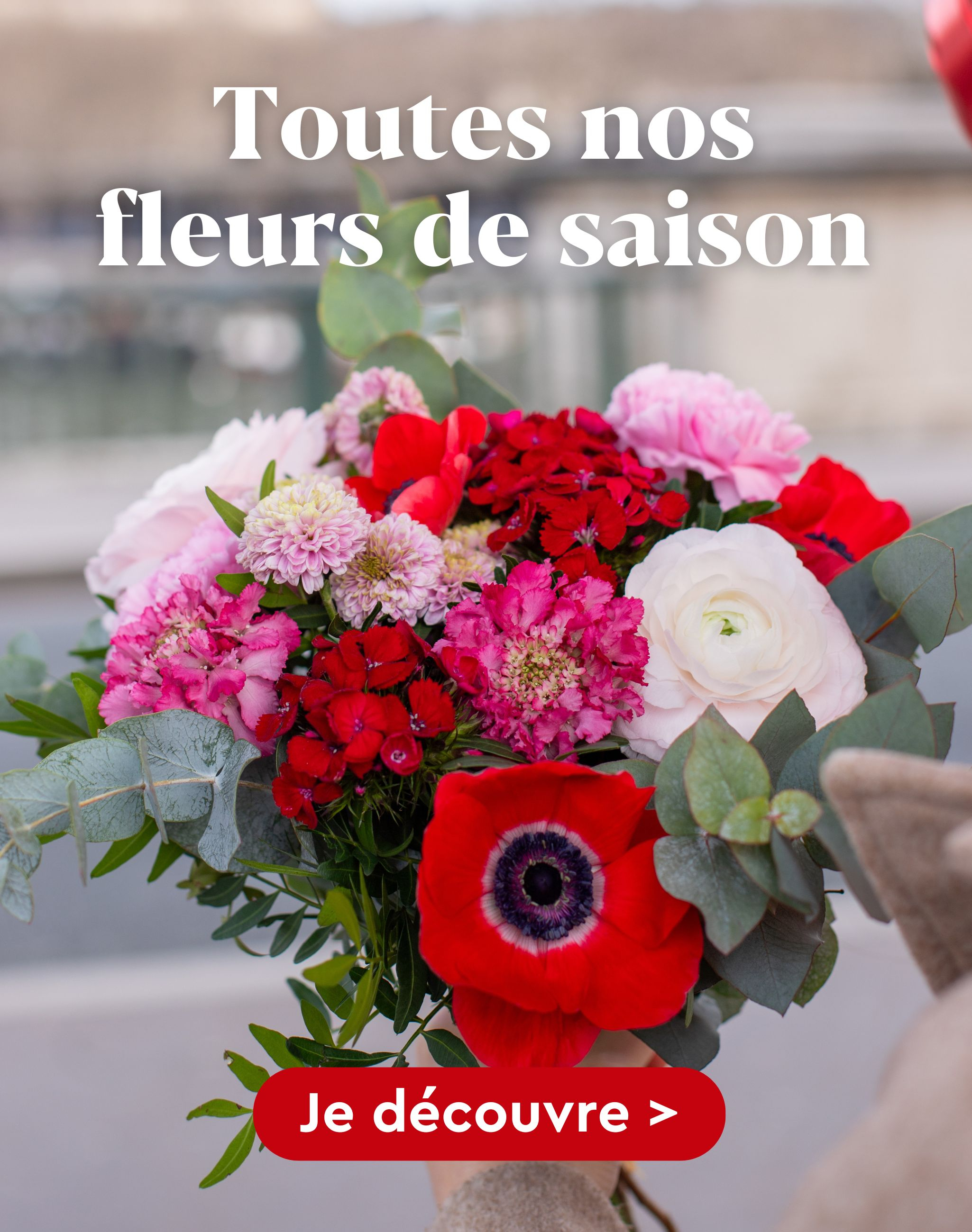 Nos bouquets de saison 